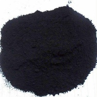 Pigment d'oxyde de fer noir béton peinture bâtiment ciment brique plastique piste poudre de teinture