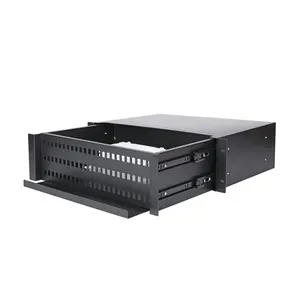 Chất lượng cao 19 inch loại ngăn kéo 3U SC LC FC Rack mount 24 48 72 cổng trượt loại sợi Patch Panel