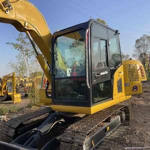 Used Komatsu PC70 Mini Excavator 2020 Yellow Machine Finish Core <b>Construction</b> <b>Machinery</b> Accessories China Motor Pump 0.32m - Product Image 3