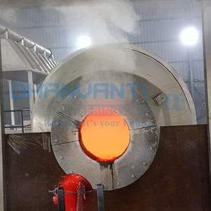 Meilleur four rotatif de fusion de l'aluminium pour la fusion des métaux en aluminium, capacité de stockage de métal liquide en aluminium de 5 tonnes - Product Image 4