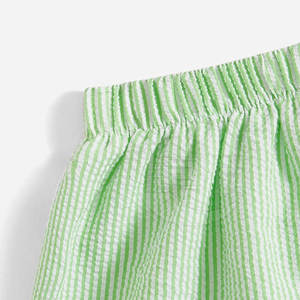 กางเกงขาสั้นลำลองเอวสูงสำหรับผู้หญิง XS ไซซ์ผ้าฝ้ายระบายอากาศมีเชือกผูกออกแบบโลโก้ได้ตามต้องการ - Product Image 4