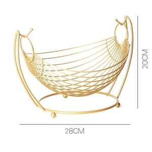 Superb Quality Fruit <b>Basket</b> Metal Wire Fruit Bread <b>Baskets</b> Fruit Holder Kitchen Storage <b>Baskets</b> Stand New Arrival Amazing Item - Product Image 3