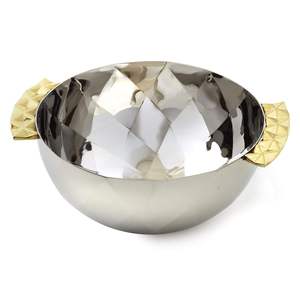 Bambou Bamboo Inspired Decorative Bowl decorative accent or <b>tabletop</b> centerpiece - Product Image 6