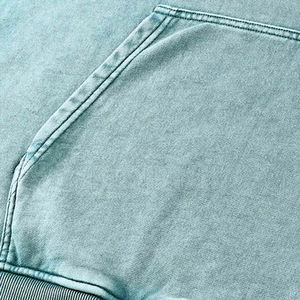 Wholesale Men's <b>Trendy</b> Acid Wash Oversized Pullover Sweatshirt 100% Cotton Winter Streetwear Urban Vintage <b>Hoodie</b> - Product Image 4