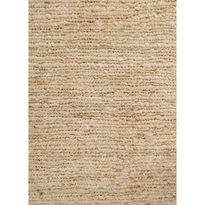 พรมปูพื้นสีเบจและสีน้ำตาลทำมือจากเส้นใยปอกระเจาและป่าน รุ่น Nomadic Threads ลายทอเรียบ PKJT-160 สำหรับตกแต่งห้องนั่งเล่นในบ้าน - Product Image 3