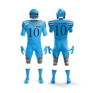 Custom Sublimated American Football Jersey & <b>Pants</b> | Team Football Kit with Jersey <b>Pants</b> | Breathable Polyester Sportswear - Product Image 4