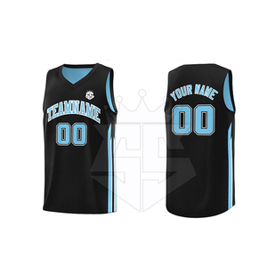 Nouvel uniforme de basket-ball réversible à la mode pour les hommes Logo personnalisé impression uniforme de maillot de basket-ball réversible - Product Image 5
