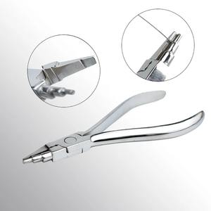 Pince à plier les fils en acier inoxydable manuelle pour orthodontie dentaire, boucle Tweed Omega, poignée ergonomique, 3 positions de mâchoires - Laboratoire dentaire - Product Image 1