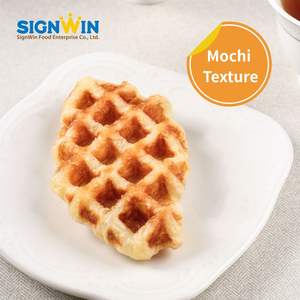 Poudre à gaufres Mochi, mélange de pâtisserie premium pour une croûte croustillante et une texture moelleuse à l'intérieur, 1 kg, préparation rapide et facile pour les boulangeries et les cafés - Product Image 4