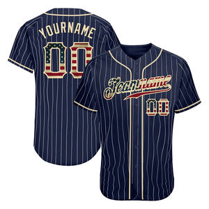 Camiseta de Softbol Personalizada con Nombre de Jugador para Hombre, Diseño de Sublimación Cómodo para Equipo Propio, Jersey de Béisbol con Botones - Product Image 1