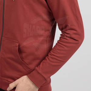 Sudaderas con capucha y cremallera para hombre al mejor precio Patrón sólido de calidad de invierno en stock - Product Image 6