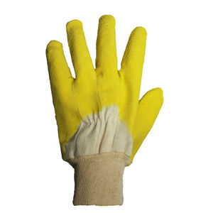 Gants de construction réutilisables enduits de latex avec doublure tissée et poignet en tricot pour le soudage des vêtements de sécurité - Product Image 3