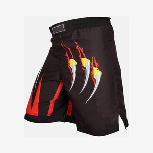 Short de kickboxing MMA personnalisé de haute qualité Style décontracté Short d'entraînement Muay Thai Short de boxe professionnel Fabricant Pakistan - Product Image 6