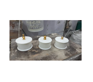 Venta al por mayor estilo de 3 pulgadas de mármol frutero seco frutero postre frutero para tamaño personalizado precio barato venta caliente - Product Image 5