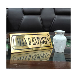 Amazing Offer on Top Notch Quality Funeral Supplies Memorial <b>Ashes</b> <b>Urn</b> Aluminium/ Brass Keepsake Cremation <b>Urns</b> - Product Image 1