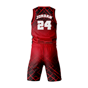 Uniforme de basket-ball d'été personnalisé de haute qualité pour hommes Nouveau design Vêtements de sport respirants Ensembles d'illusion sublimés pour adultes - Product Image 2