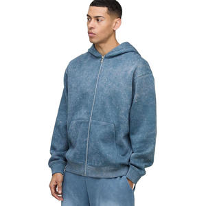 Sweat-shirt à capuche décontracté pour homme avec poche kangourou, 100% coton - Product Image 1