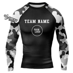 Camiseta de Compresión Elástica de Alta Calidad para Hombre con Diseño Sublimado en la Parte Delantera - Product Image 6