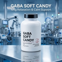 Gummies GABA en gros d'usine 4mg/unité saveur fraise – Complément apaisant