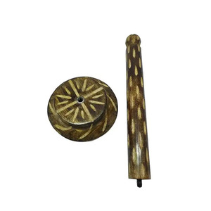 Best Selling 2025 Wooden <b>Tissue</b> Holder With Custom Design for Living Room Tabletop Decorative <b>Tissue</b> <b>Paper</b> Roll Holder - Product Image 5