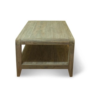 Simple QUALITEAK RT-09 Handmade Eco-Friendly Durable <b>Coffee</b> <b>Table</b> Distressed <b>Rustic</b> Solid Reclaimed Teak Wood 2 Years Warranty - Product Image 2
