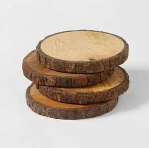 Shell Coaster Natural Wooden Coaster For Mug and Cup Serving With Coaster <b>Kitchen</b> And Tableware Utensil - Product Image 6