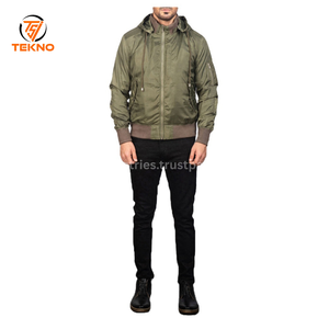 Logo personnalisé Automne Hommes Collège Manteau Vol Baseball Bomber Vestes Outwear Bomber Veste pour hommes Confortable OEM service - Product Image 6