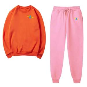 Conjunto Deportivo de 2 Piezas para Mujer, Talla Grande, Otoño Invierno, Conjunto de Pantalones Deportivos de Dos Piezas, Ropa Femenina - Product Image 2