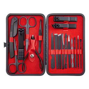 Juego de manicura de 18 piezas de alta calidad, juego de cortaúñas de lujo, kit de belleza más vendido al por mayor - Product Image 1