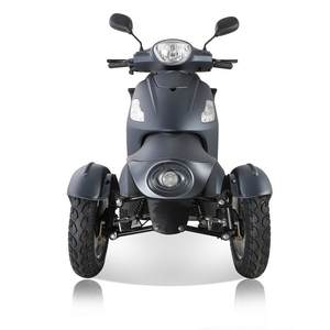 ZVGREEN Scooter électrique à 4 roues pour seniors, 25 km/h, batterie 20000 mAh, capacité 136 kg, couleur bleue, casque requis - Product Image 3