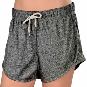 Pantalones cortos deportivos antidesgaste de secado rápido para mujer, Shorts holgados informales de cintura alta para correr, Yoga, Material de poliéster - Product Image 6