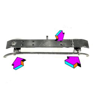 Renfort de pare-chocs avant CITROEN Jumper Van 3ème Série 4HU (P22DTE) (06>14) - Product Image 1