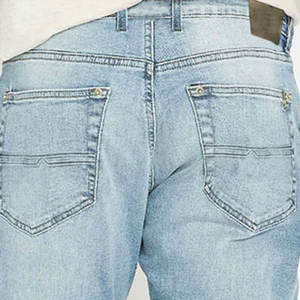 Jean pour homme OEM – Confortable, élégant, taille mi-haute, coupe droite, qualité supérieure, 100 % polyester, respirant, séchage rapide - Product Image 6