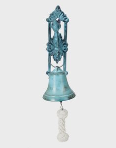Sonnette de porte suspendue en métal de luxe pour la décoration extérieure de la maison décoration de jardin de ferme fabriquée en Inde quantité en vrac en gros - Product Image 2