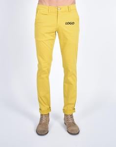 Pantalones chinos de algodón orgánico para hombre, Pantalones chinos holgados para hombre, Pantalones rectos sostenibles para hombre, ropa ecológica - Product Image 4