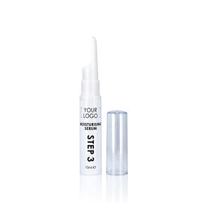 Sérum hydratant - 10 ml - Pompe sans air - OEM - Marque privée - Logo personnalisé - Noir ou blanc - Lifting des cils - Vegan - Product Image 1