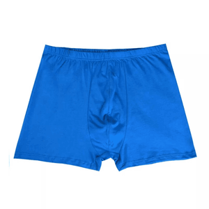 Ropa interior de hombre de diseño personalizado OEM al por mayor, Calzoncillos Bóxer hechos de algodón transpirable, ropa interior de hombre de color y logotipo personalizado - Product Image 1