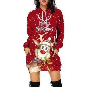 Custom Drop-shoulder Printed Hoodies Casual Breathable 100% Cotton Pullover Premium Oversized Hoodies for Woman - Product Image 5