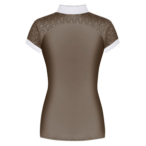 Couche de base équestre durable Couche de base équestre recyclée Haut équestre unisexe maille respirante coupe athlétique toutes saisons - Product Image 6