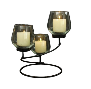 เทียนทีไลท์แท่นวางสำหรับตกแต่งโต๊ะ,แท่นวางเทียนโลหะงานแฮนด์เมดดีไซน์ใหม่ล่าสุด - Product Image 2