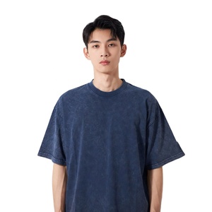 T-shirt classique délavé à l'acide, design vintage, confortable et décontracté pour un style streetwear quotidien - Product Image 1