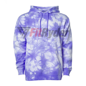 Sweat à capuche unisexe 100% coton tie-dye uni, écologique, avec logo, séchage rapide, respirant, tricoté pour l'hiver, personnalisable, vente en gros - Product Image 2