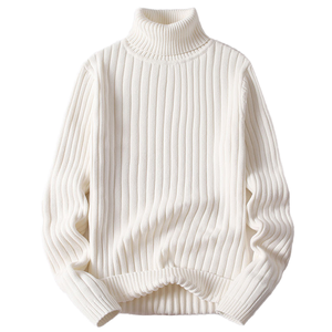 เสื้อสเวตเตอร์คอเต่าผู้ชาย น้ำหนักเบา สวมใส่สบาย เหมาะสำหรับฤดูหนาว - Product Image 1