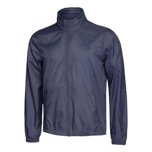 Vêtements de sport de qualité supérieure Survêtement coupe-vent de couleur unie pour homme Survêtements légers pour homme - Product Image 4