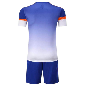 Uniforme de Fútbol Personalizado de Alta Calidad, Transpirable para Verano, 100% Poliéster, Secado Rápido, Jersey y Pantalones Cortos Sublimados - Product Image 2