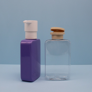 ขวดพลาสติก PET สี่เหลี่ยมขนาด200มล. ขวดปั๊มน้ำยาทำความสะอาดมือขวดโลชั่นทำความสะอาดครีมหน้าพร้อมฝาสีขาวโรงงานในเวียดนาม - Product Image 3