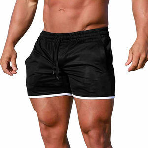 Shorts de sport et yoga pour hommes été 2025 – 100 % coton, séchage rapide, respirants, écologiques, décontractés, taille mi-haute avec cordon de serrage - Product Image 3