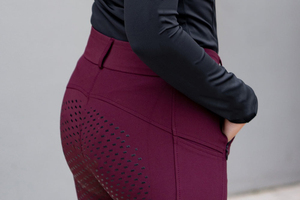 Prix usine collants d'équitation pour hommes genouillère culotte durable pantalon d'équitation collants de scolarité poches zippées - Product Image 3