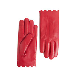 Respirant anti-dérapant mode gants en cuir pour femmes été hiver doux trucs confortable porter plein doigt gants de Sport de plein air - Product Image 1