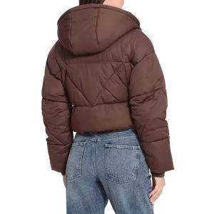 Nueva Chaqueta Corta Acolchada para Mujer de Invierno, Chaquetas de Burbuja con Diseño Personalizado al por Mayor, Chaqueta de Burbuja Ligera Unisex - Product Image 4